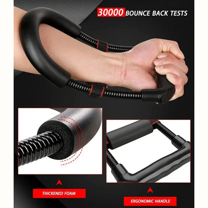 Unleash Your Strength with the Portable Men's Wrist Strengthener - Professional Forearm Training Tool for Home Fitness
