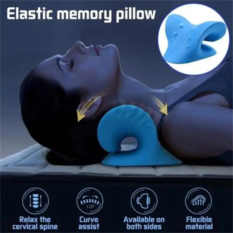 Ultimate Neck and Shoulder Relaxer - Advanced Cervical Chiropractic Traction Device for Pain Relief and Comfort